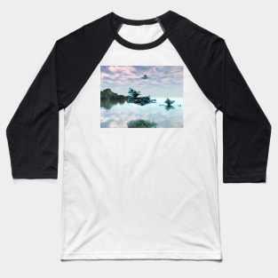 Rising from the Sea Baseball T-Shirt